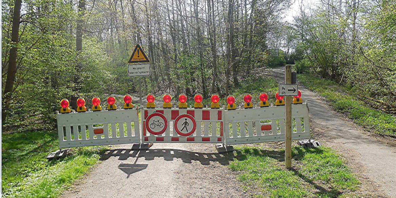 Bolmker Weg in Dortmund-Brünninghausen gesperrt