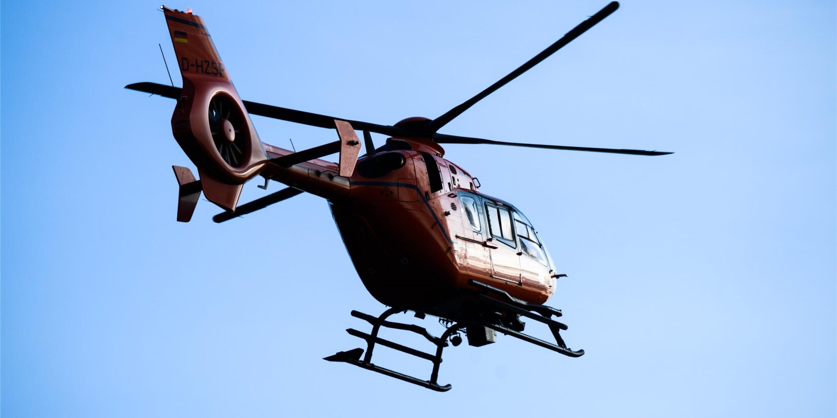 Hubschrauber bringt Hertener Patienten in Herzklinik
