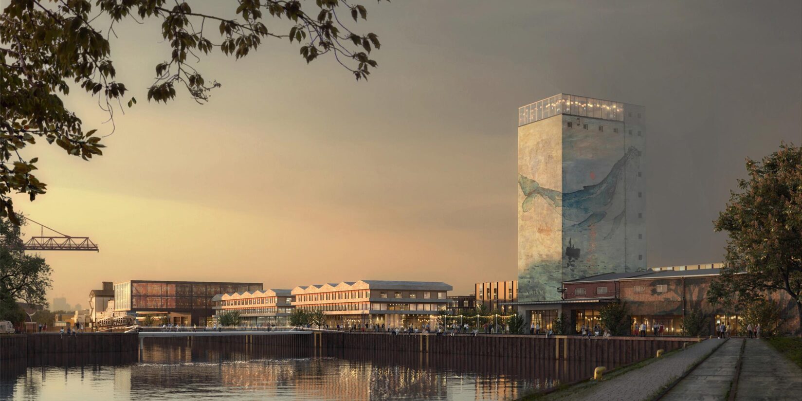 Wahrzeichen im Hafen Dortmund: Investoren für Raiffeisen-Turm gesucht
