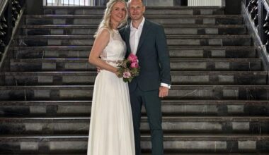 Dennis uns Sahrah haben geheiratet