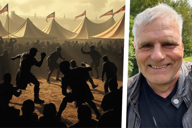 Auf der Brackeler Kirmes soll es im Mittelalter eine Massenschlägerei gegeben haben – ein Thema, das Andreas Schröter (Foto) in den Nordost-Geschichten aufgreift.