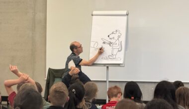 Kinderbuch-Autor Ingo Siegner war zu Gast in Wipeprfürth