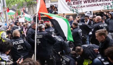 Mindestens 30 Festnahmen: Polizist wird bei Nakba-Demo in Berlin schwer verletzt