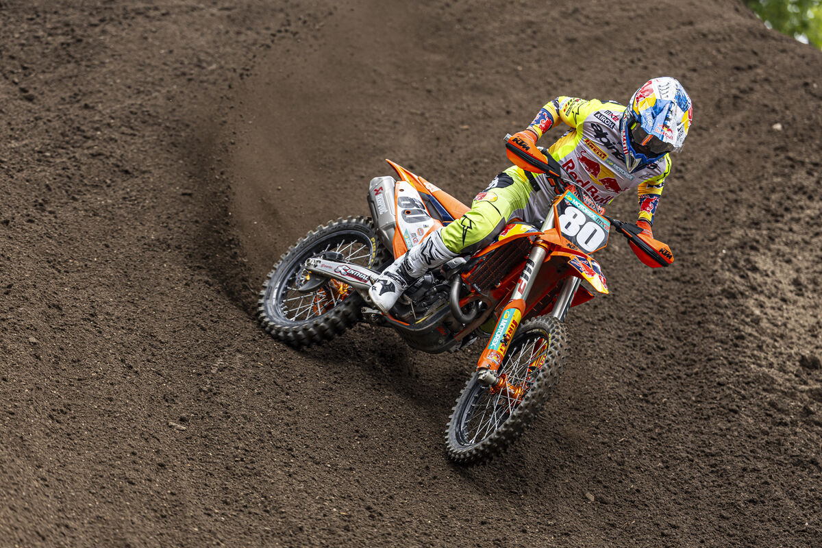 Andrea Adamo und KTM dominierten das MX2-Qualifikationsrennen in Frankreich