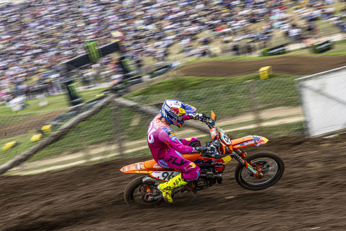 Dominanter Lucas Coenen im Qualifikationsrennen der MXGP von Frankreich.