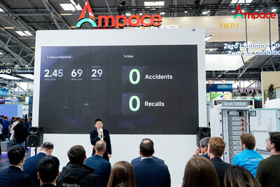 Ampace stellt ONEN Strategy auf der Intersolar Europe 2025 vor