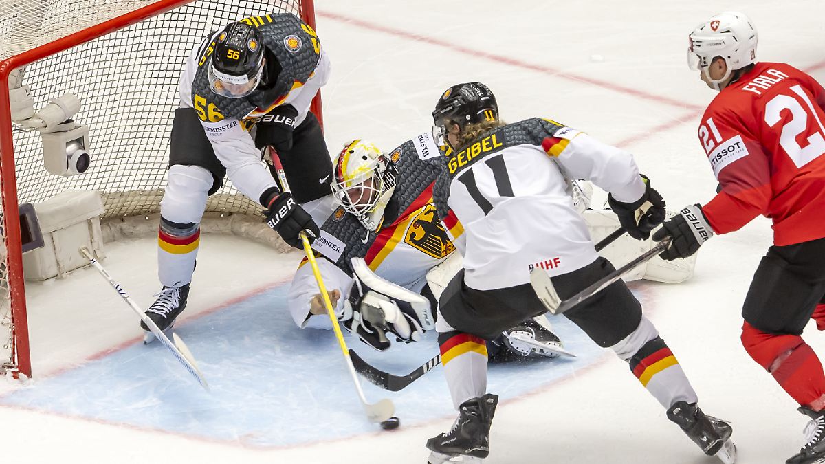 Keine Chance für Deutschland: DEB-Team geht im WM-Debakel gegen Schweiz unter