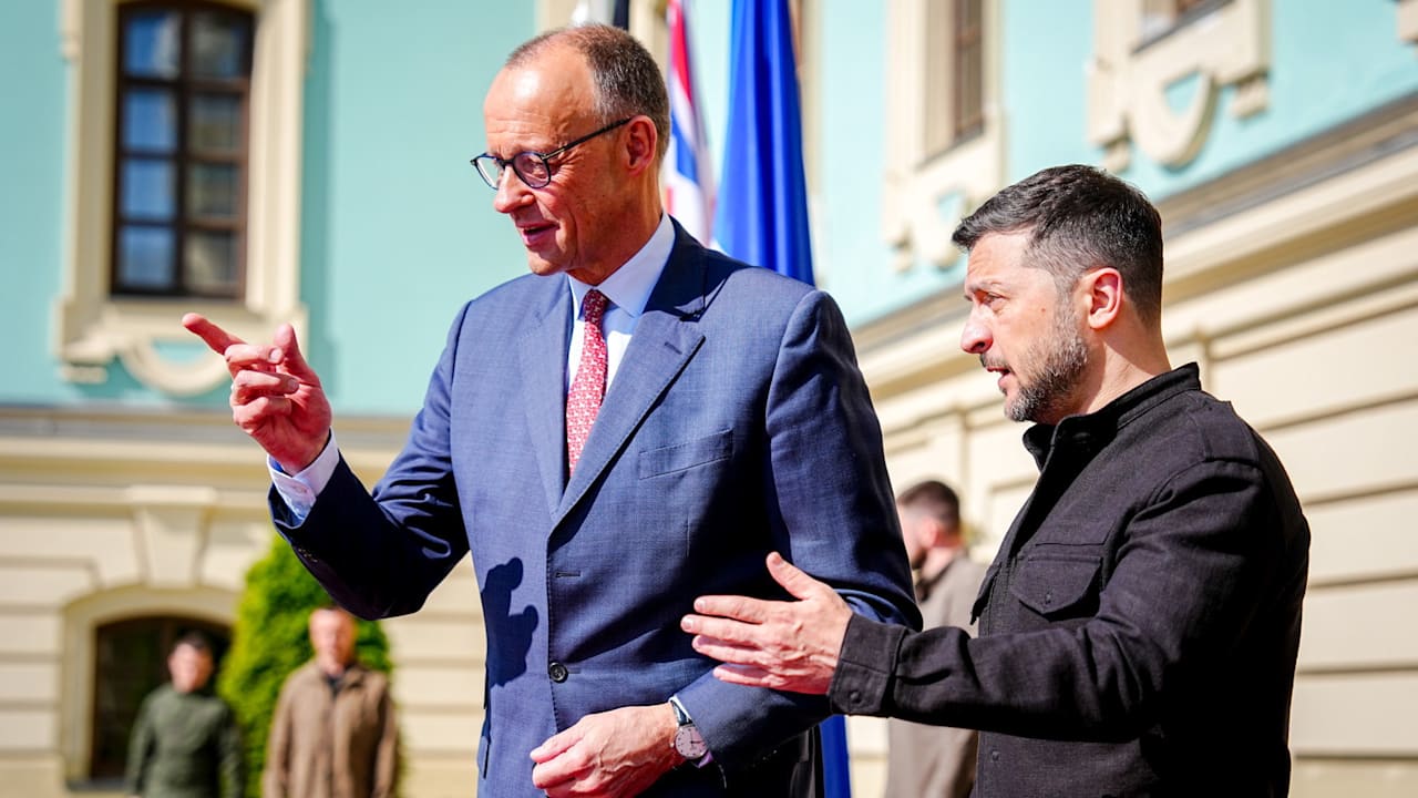 Ukraine-Präsident Selenskyj zu Besuch: Berlin wird zur Sicherheitszone | Regional