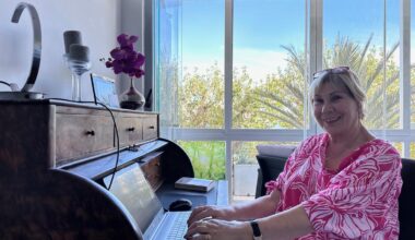 Gabriele Beck schreibt zurzeit in Palma an ihrem zweiten Buch.