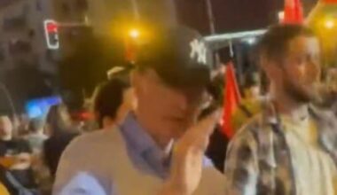 „Faschistenschwein!“: Lauterbach muss vor Demo-Chaoten fliehen | Politik