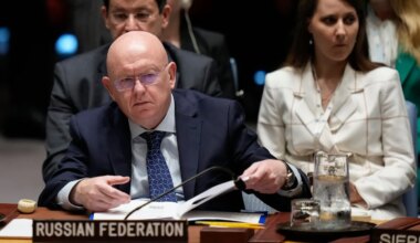 Krieg in der Ukraine - Russland nennt vor UN Bedingungen für Waffenruhe - Politik