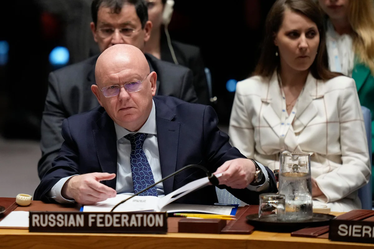 Krieg in der Ukraine - Russland nennt vor UN Bedingungen für Waffenruhe - Politik