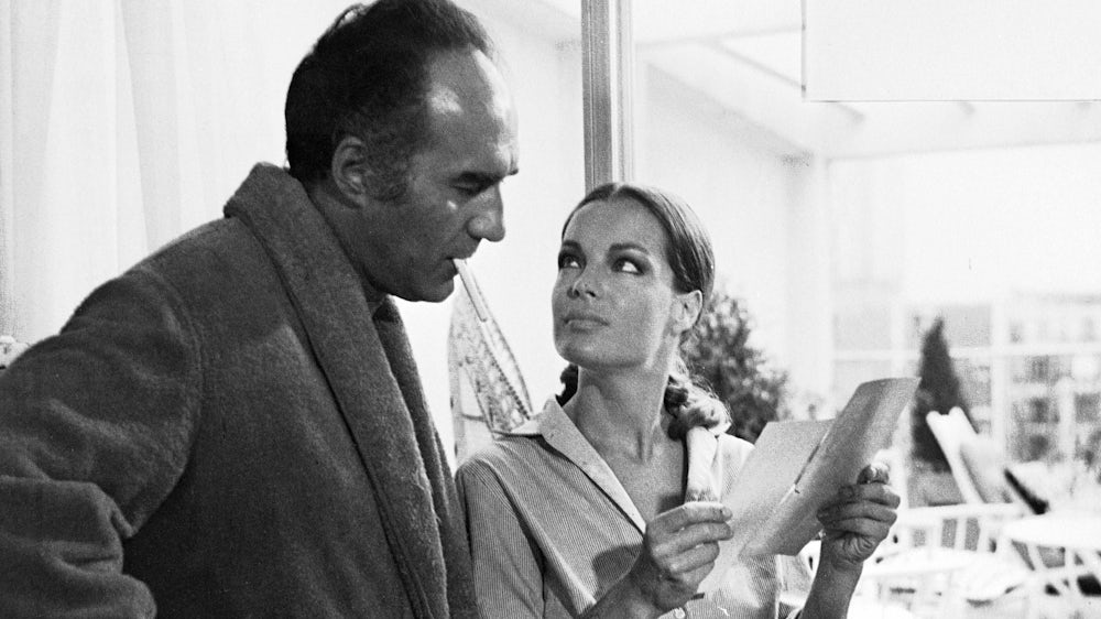 Szene auch „Les choses de la vie“ von Claud Sautet, 1970: Auch dieser Film, in dem Romy Schneider an der Seite von Michele Piccoli spielt, wird im Tanzstück eine Rolle spielen.