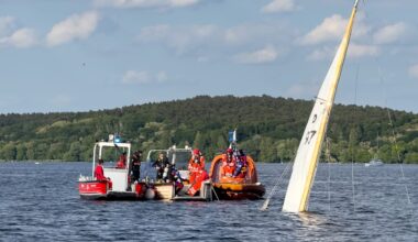 Auf Havel in Berlin: Segeljacht gesunken, Insasse drohte zu ertrinken | Regional