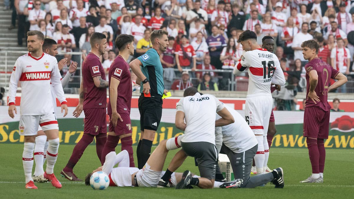 Der Sport-Tag: Brutales Foul gegen DFB-Star: DFB sperrt Augsburg-Profi lange