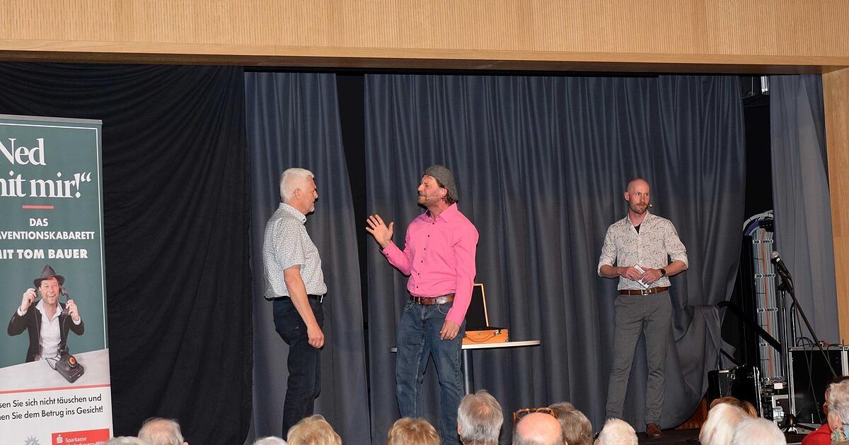 Das war beim Präventionskabarett in Buch geboten