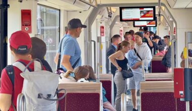 7.000 Hallenser wollen neue Straßenbahn für sehen