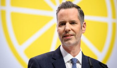 Lindner in Berlin verabschiedet: FDP wählt Christian Dürr zum neuen Parteichef