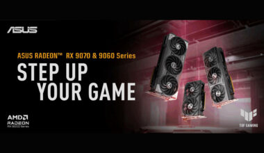 ASUS Radeon RX 9060 XT-Grafikkarten als TUF Gaming, Dual und Prime-Modelle vorgestellt