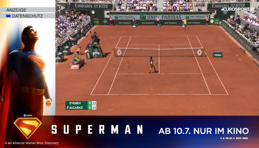 Warner Bros. Discovery startet Addressable TV auf Eurosport 1