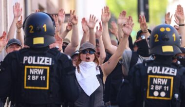 1. Mai: Ausschreitungen in Gelsenkirchen bei Aufmarsch von Rechtsextremen