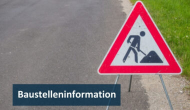 Einschränkungen auf der Werdener Straße in Kettwig