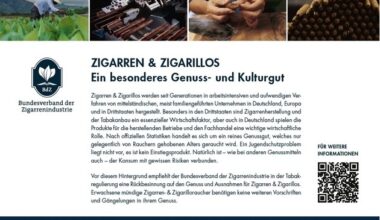75 Jahre Bundesverband der Zigarrenindustrie / 75 Jahre Einsatz für das Kultur- und ...
