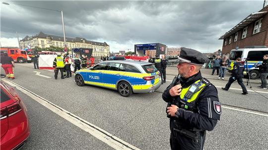 Messerangriff in Hamburg - sechs lebensgefährlich Verletzte