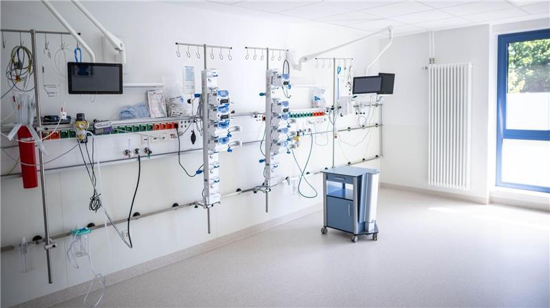 Bis zu 170 infektiöse Patientinnen und Patienten können hier behandelt werden.
