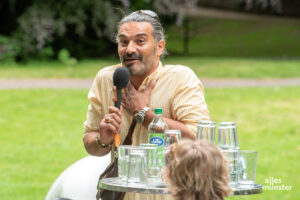 Gewohnt engagiert äußerte sich Mehmet Sarıpınar zum Thema Zivilcourage. (Foto: Michael Bührke)