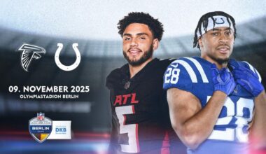 NFL-Spiel in Berlin: Indianapolis Colts gegen Atlanta Falcons