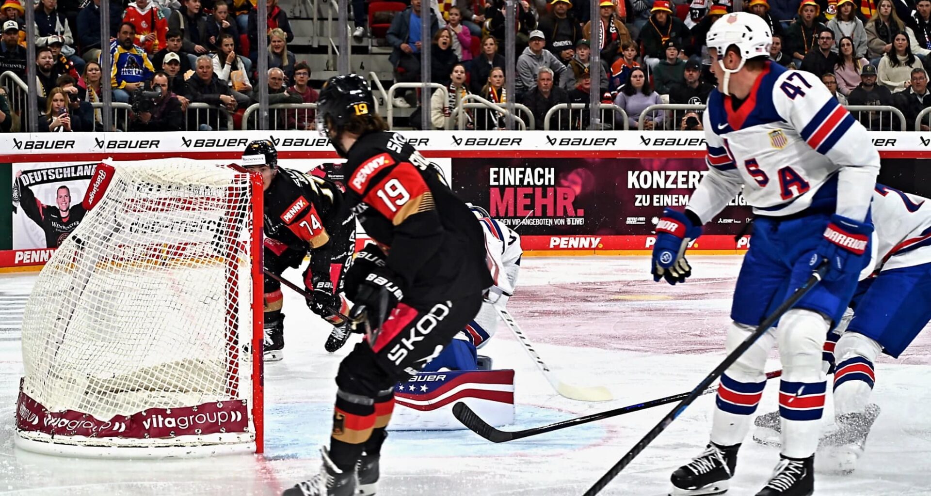 Deutschland unterliegt USA im letzten Test - Eishockey-Online News