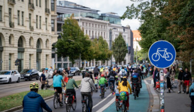 Verkehrseinschränkungen rund um Fahrradaufzug · Leipziger Zeitung