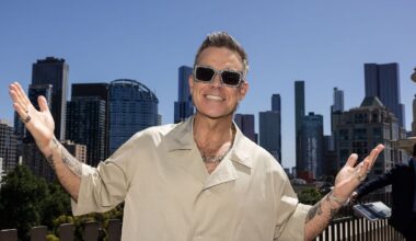Neues Album "Britpop" kommt: Robbie Williams unternimmt Zeitreise in die 90er