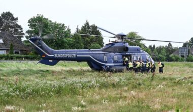 Niedersachsen & Bremen: Grenzkontrollen mit Hubschrauber an niederländischer Grenze