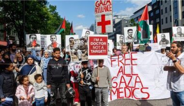 Über tausend Teilnehmer bei Pro-Palästina-Demo in Hamburg