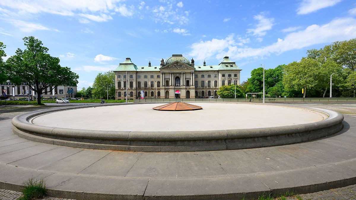 Sachsen: Linke will Springbrunnen in Dresden wieder sprudeln lassen