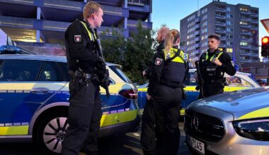 Hamburg & Schleswig-Holstein: Ein Mensch verletzt - Polizeigroßeinsatz in Hamburg