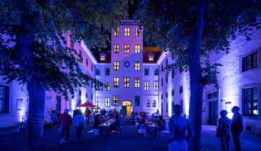 Museumsnacht, hier in den die Franckeschen Stiftungen in Halle an der Saale.