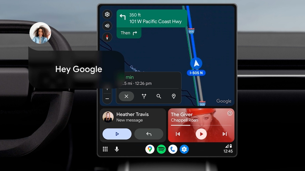 Gemini-Sprachassistent auf Android Auto