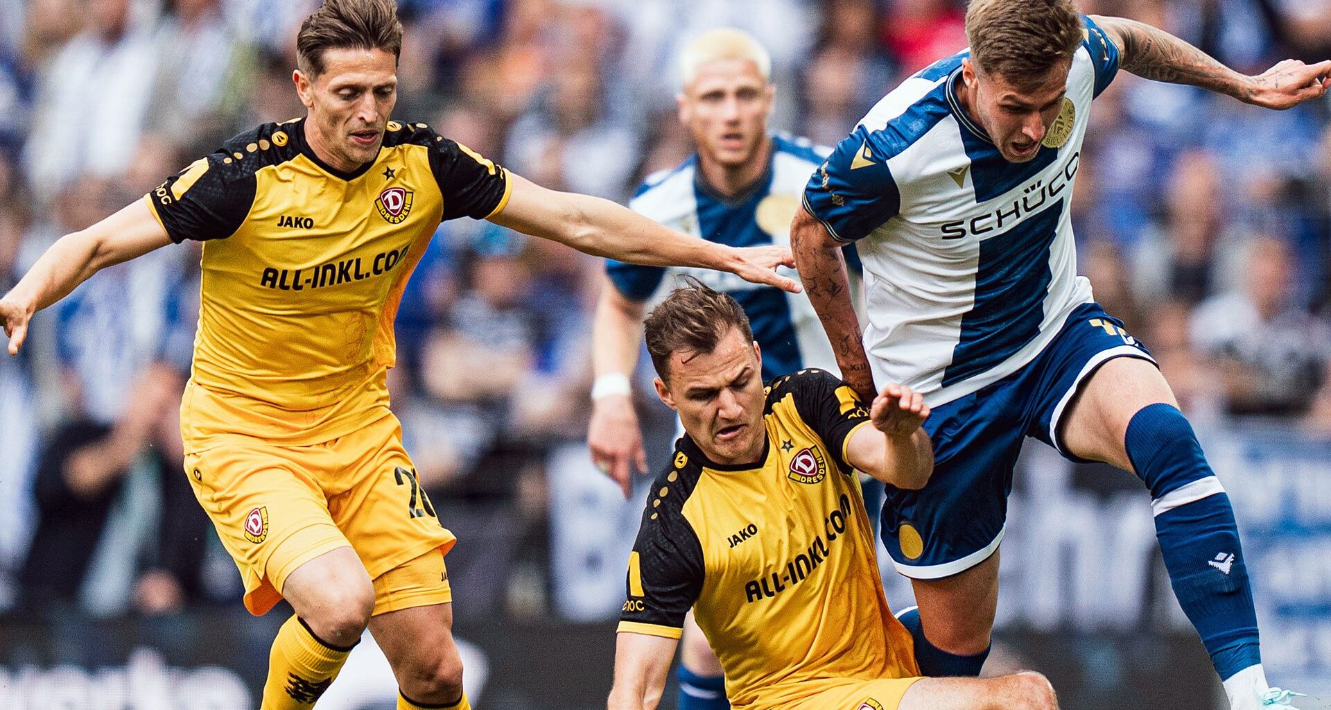 Eigentor in der Nachspielzeit! Dynamo Dresden verpasst vorzeitigen Aufstieg in Bielefeld in letzter Sekunde