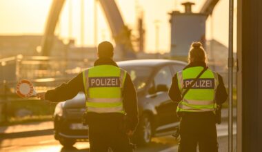 Illegale Migration: Polizei kann schärfere Grenzkontrollen „nur noch einige Wochen aufrechterhalten“