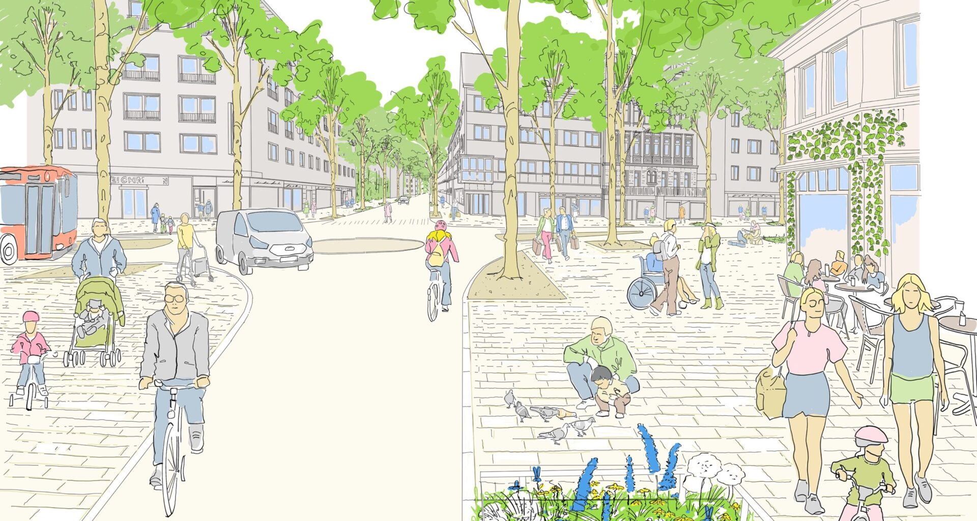 So könnte die Schwenckestraße aussehen