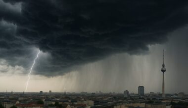 Unwetterwarnung: Berlin & Brandenburg in Alarm