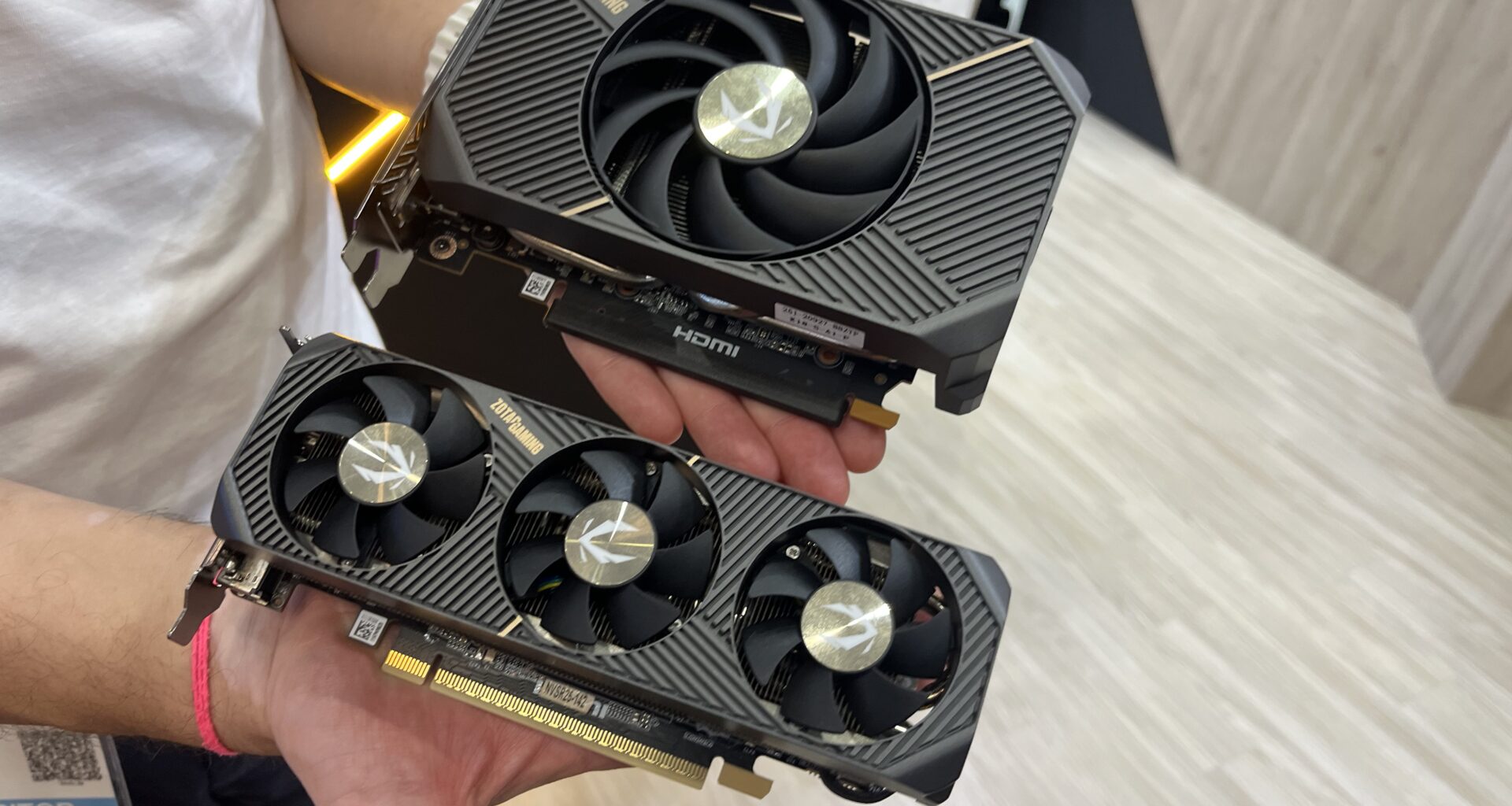 Zotac zeigt winzige Geforce 5060 für SFF-Gehäuse im Low Profile