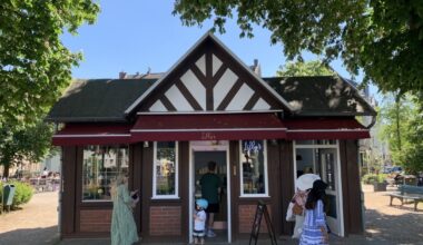 Düsseldorf: Vom Blumenhäuschen zum Café