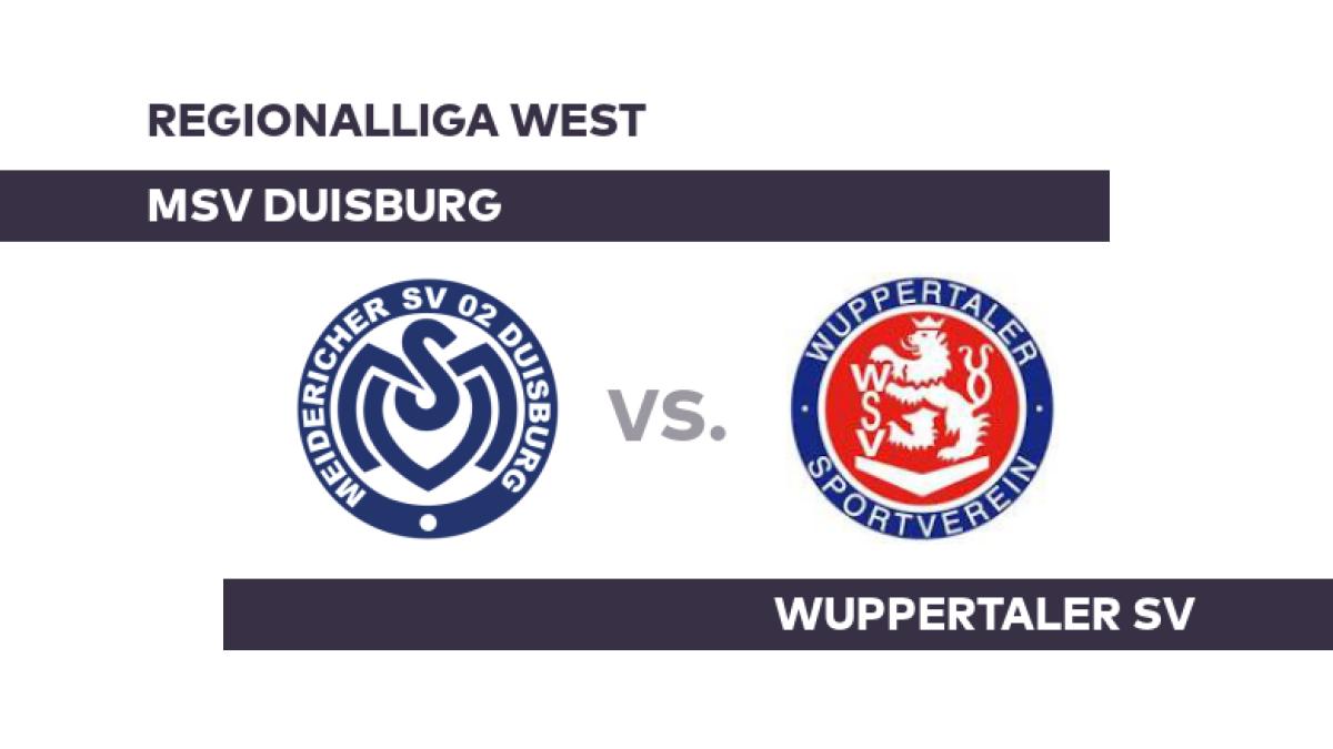 MSV Duisburg - Wuppertaler SV