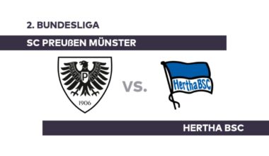 SC Preußen Münster - Hertha BSC: Berlin will weiter Boden gutmachen - 2. Bundesliga