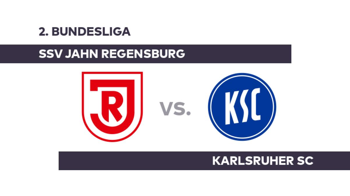 SSV Jahn Regensburg - Karlsruher SC: Pflichtaufgabe für Karlsruhe - 2. Bundesliga