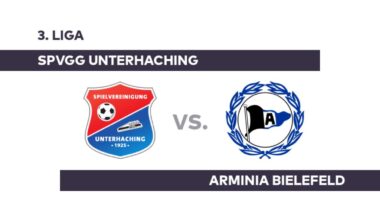 SpVgg Unterhaching - Arminia Bielefeld: Pflichtangelegenheit für Bielefeld - 3. Liga